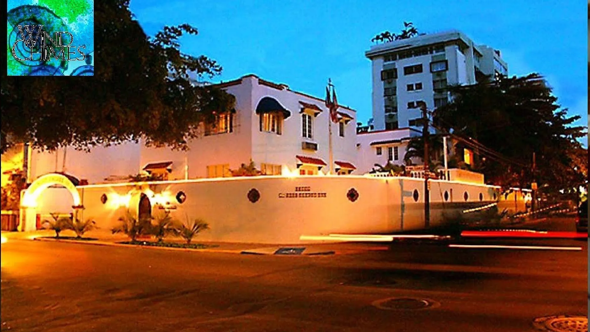 At Wind Chimes Boutique Hotel location